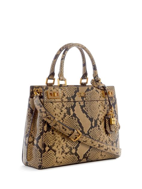 guess fake snake leather bag|guess katey snakeskin.